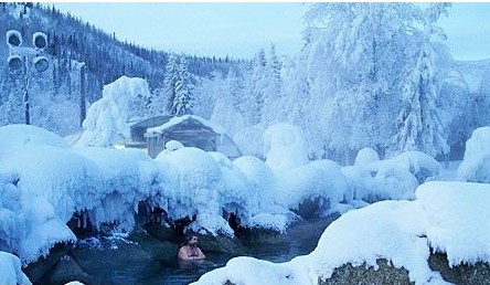 珍娜温泉+极光之旅